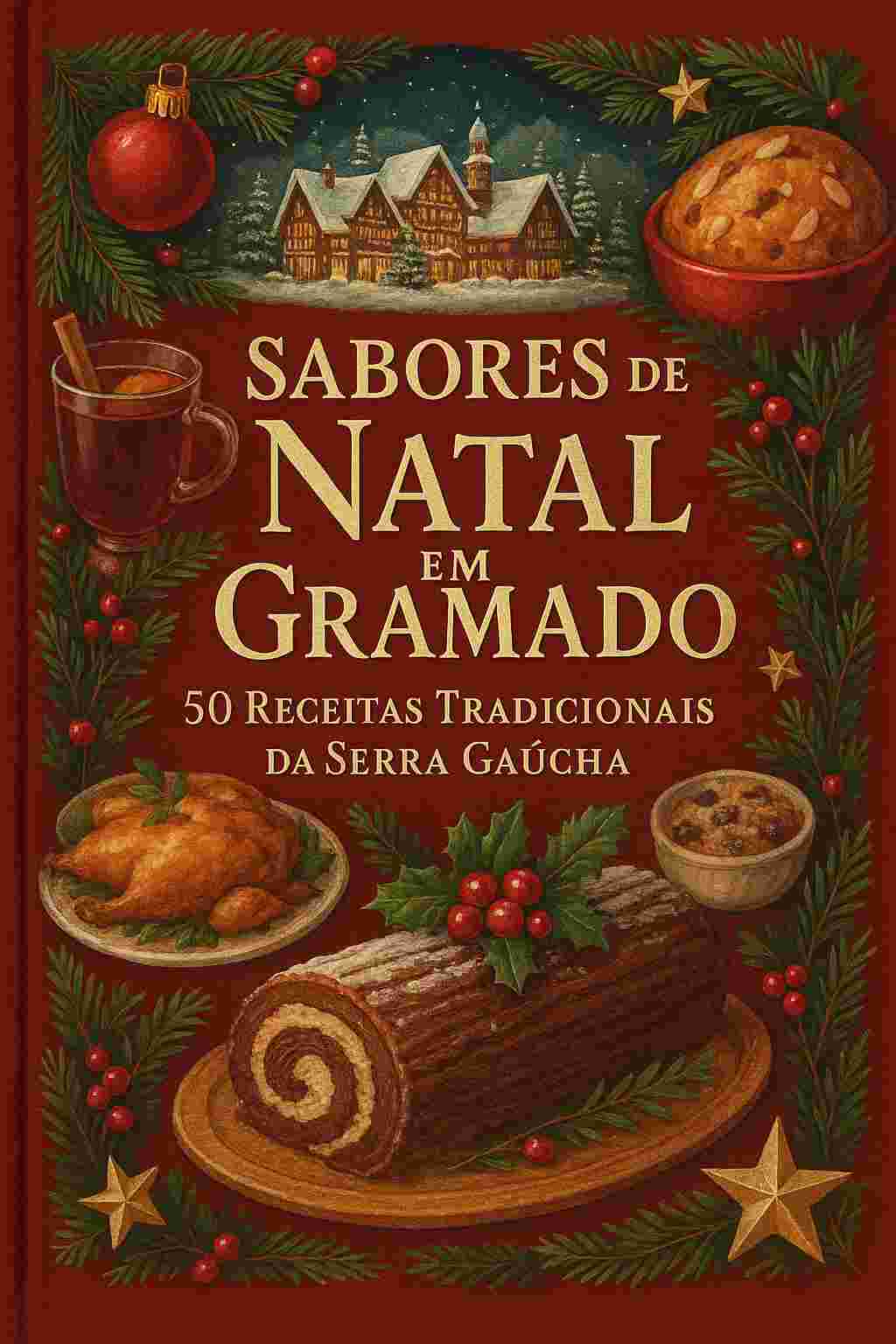 Capa do Livro Sabores de Natal em Gramado